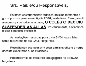 Comunicado Importante