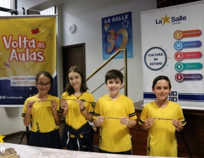 5º Ano participa de acolhida com seus professores