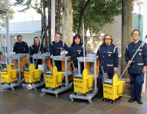 Capacitação da equipe de Serviços Gerais