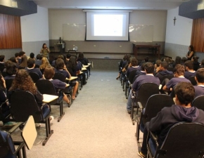 Palestra sobre DSTs para alunos do EM 2016