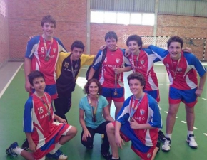 Handebol masculino leva ouro nos Jogos Escolares