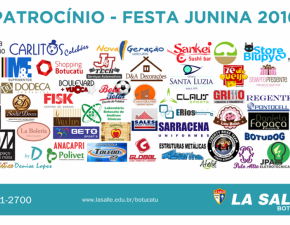 Patrocínio Festa Junina 2016