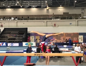 Lassalista brilha no Torneio Nacional de Ginástica Artística