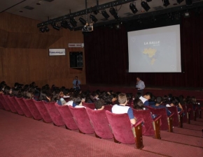 Palestra sobre São João Batista de La Salle