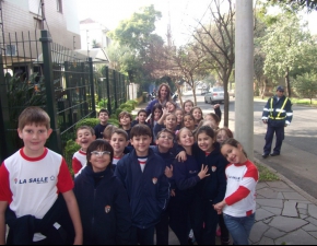 Turma 131 realiza passeio pelo bairro São João