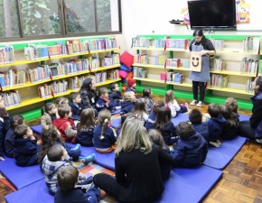 Conscientização com alunos da Educação Infantil 