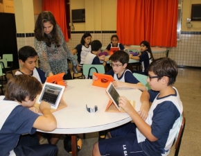 iPads ganham espaço na Oficina de Matemática