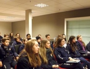 Líderes em visita ao Shopping San Pelegrino