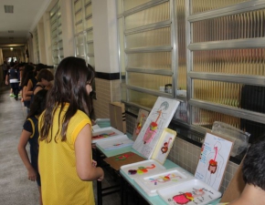 Exposição sobre o Sistema Digestório (4º ano do EF)