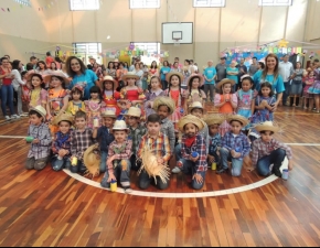 Festa Junina 2015 - 1º ano B - dança