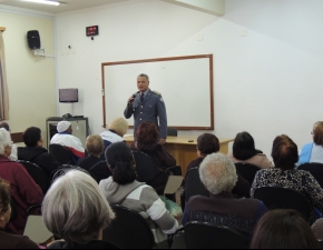 Grupo Conviver  Palestra sobre segurança