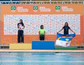 Elysa Maia campeã nos Jogos Escolares da Juventude