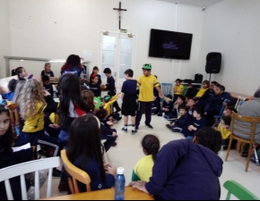 Visita no Asilo Padre Cacique - 3º anos