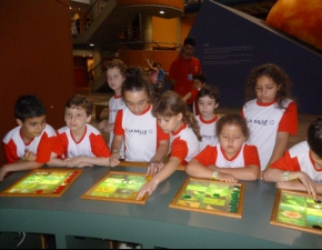 Turma 121 no Museu da PUC