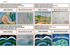 Galeria de arte do 1º Ano