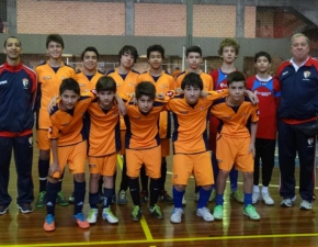 Equipe Futsal Masculino (12 a 14 anos) – Vice-campeã do CERGS 