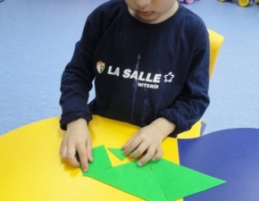 Tangram na creche