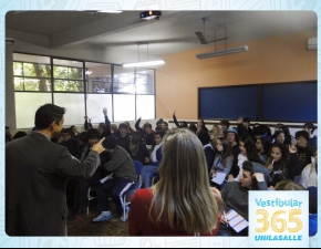 Palestra sobre ENEM para alunos do Ensino Médio