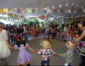 Festa junina - arraiá sustentavel - 2015