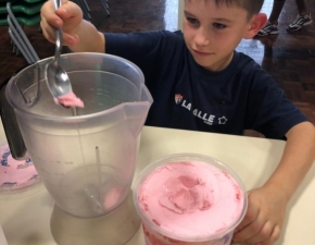 Milkshake na Colônia de Férias