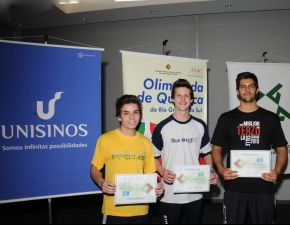 Medalha e Menções na Olimpíada de Química do RS 