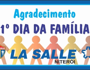 Agradecimento Dia da Família