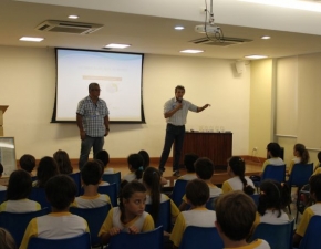 Palestra sobre a Água para o 3º ano do EF