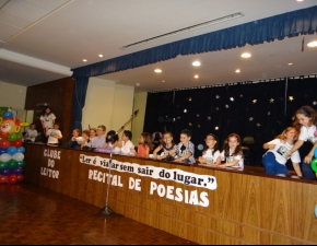 Mostra de trabalhos do Clube do Leitor